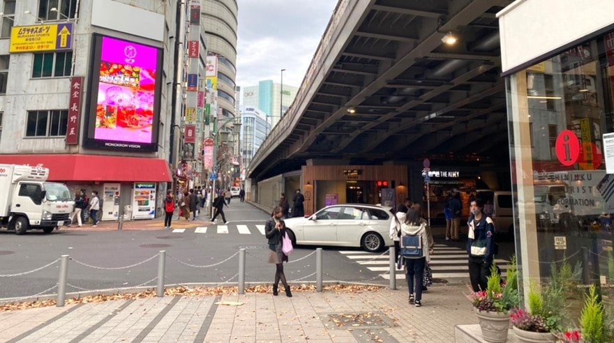 メンズミラ（メンズミラクリニック）新宿院 行き方3